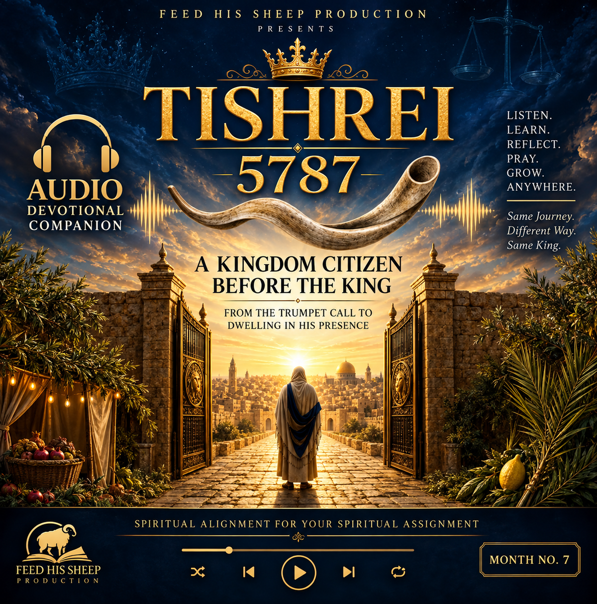 TISHREI 5787 — Audio Devotional Companion: A Kingdom Citizen Before the King