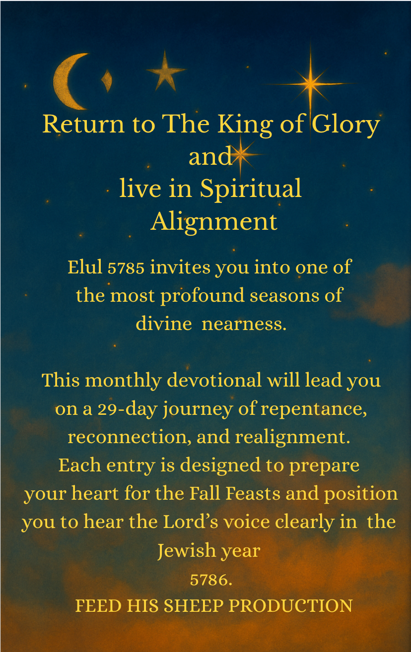 TISHREI 5786 Monthly Devotional Spiritual Alignment for Your Spiritual Assignment (30-Day Bible Study + Prophetic Guide)