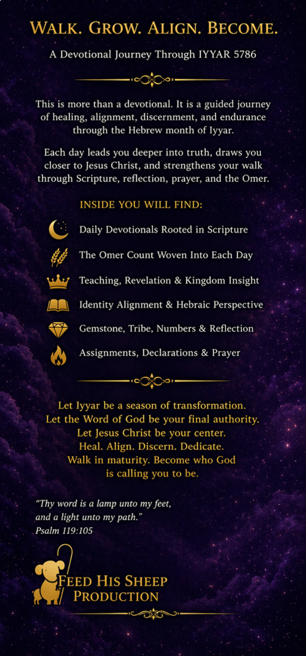 IYYAR 5786 Devotional Journal Workbook