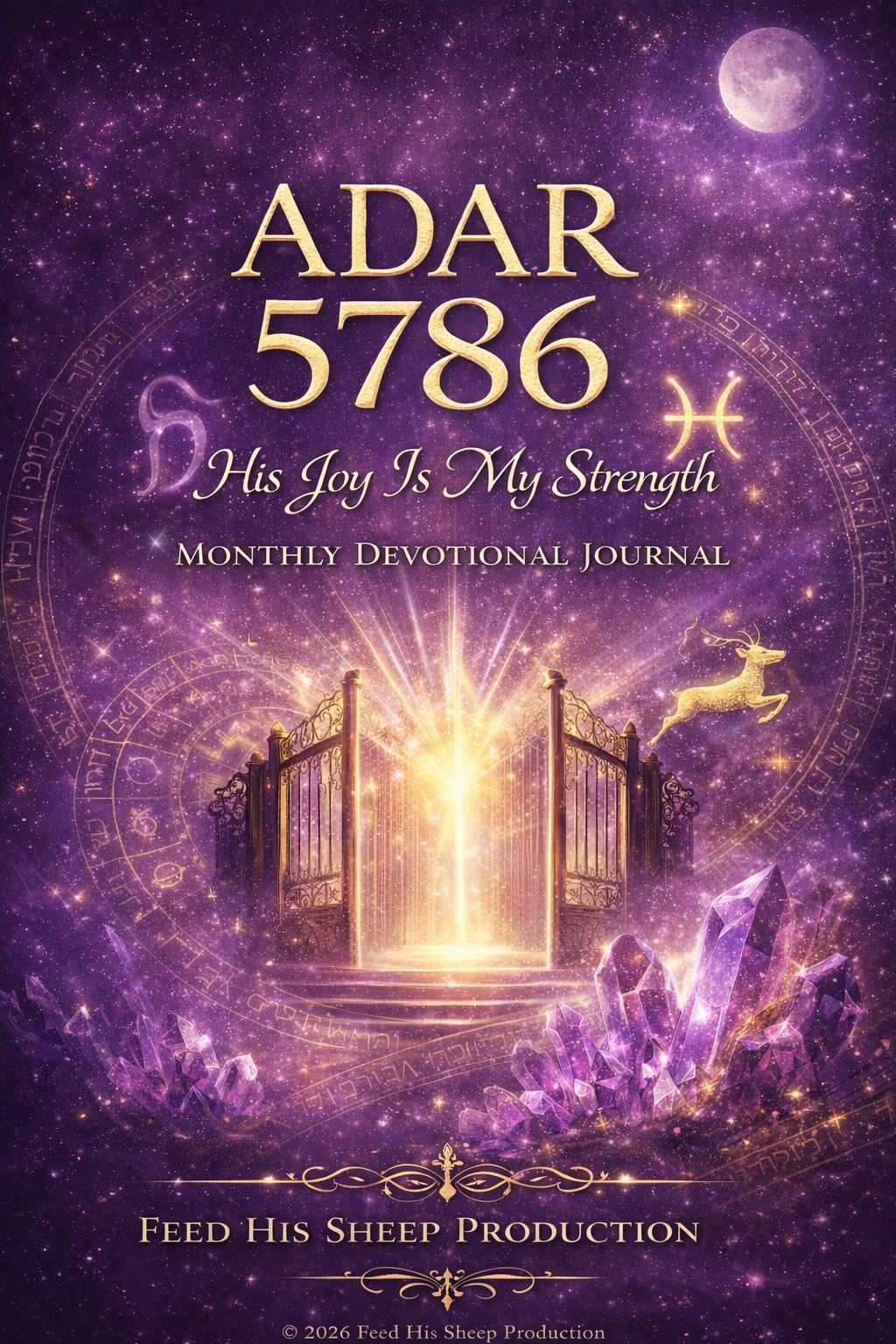 ADAR 5786 Monthly Devotional Journal (PDF Download)