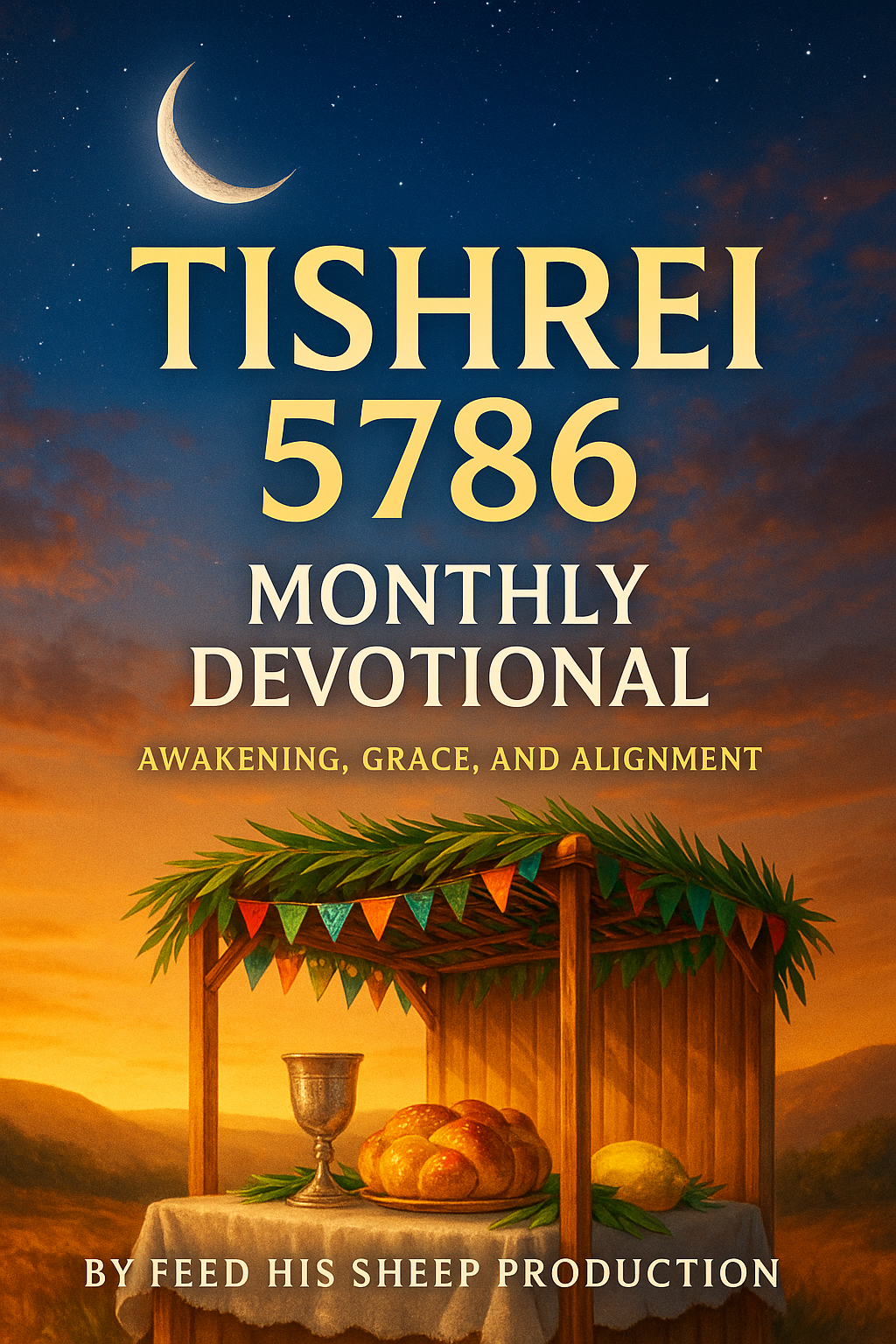 TISHREI 5786 Monthly Devotional Spiritual Alignment for Your Spiritual Assignment (30-Day Bible Study + Prophetic Guide)