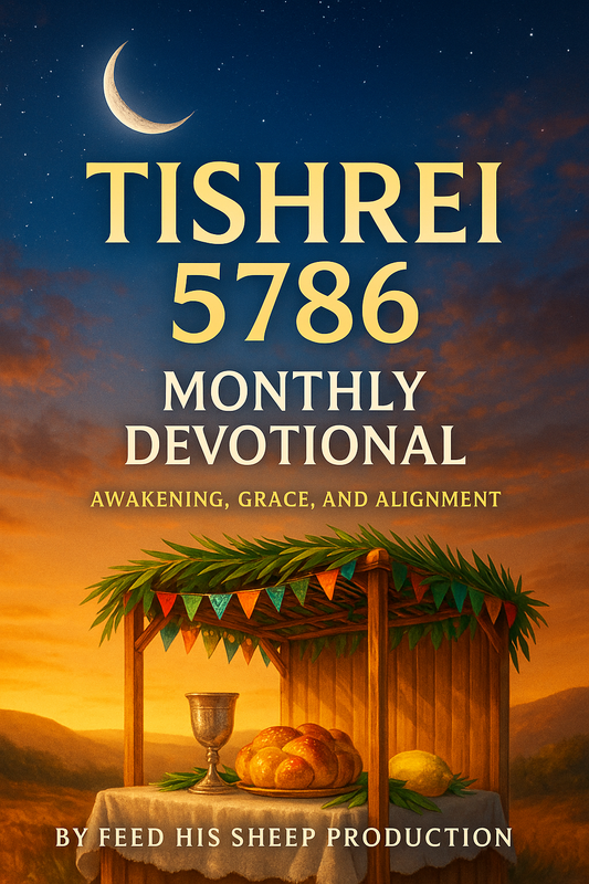 TISHREI 5786 Monthly Devotional Spiritual Alignment for Your Spiritual Assignment (30-Day Bible Study + Prophetic Guide)