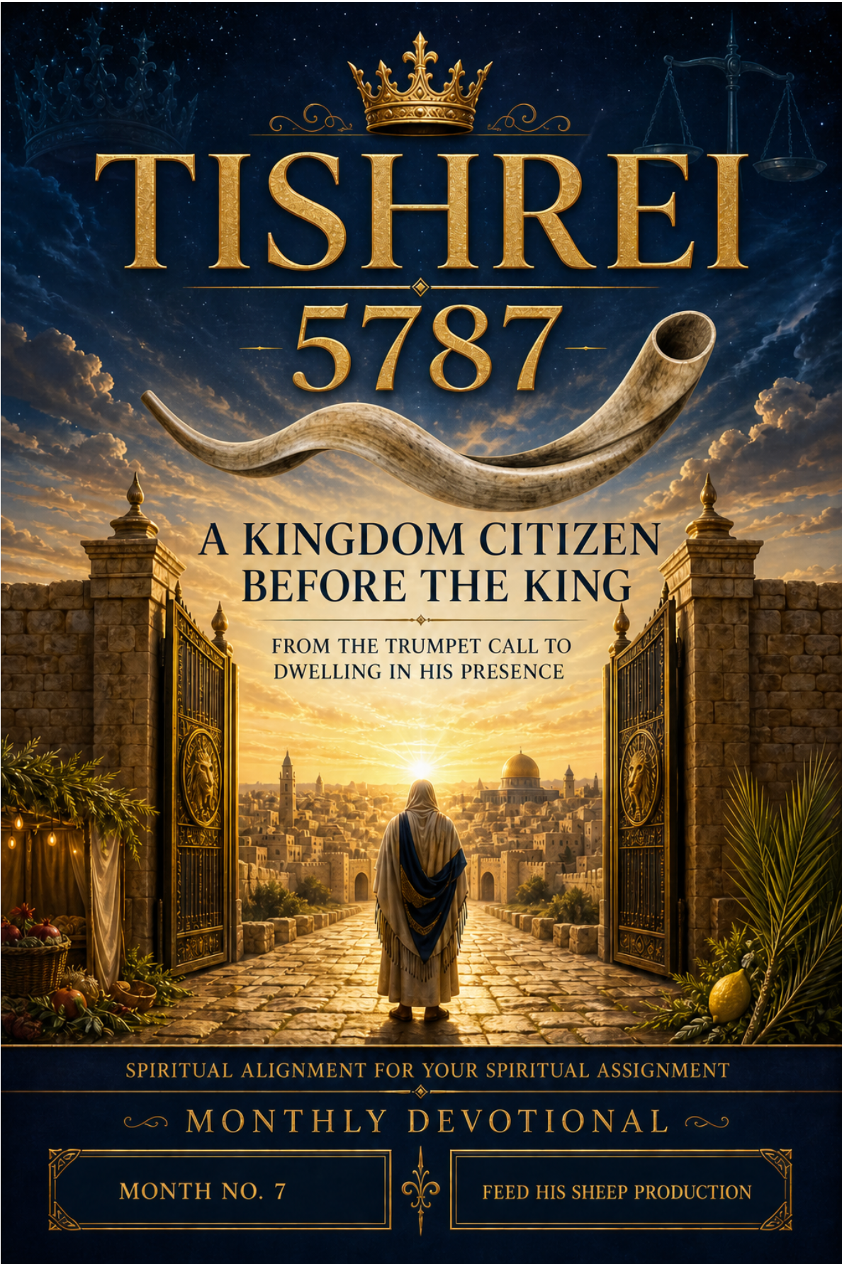 TISHREI 5787 Monthly Devotional | A Kingdom Citizen Before the King |  Digital Edition