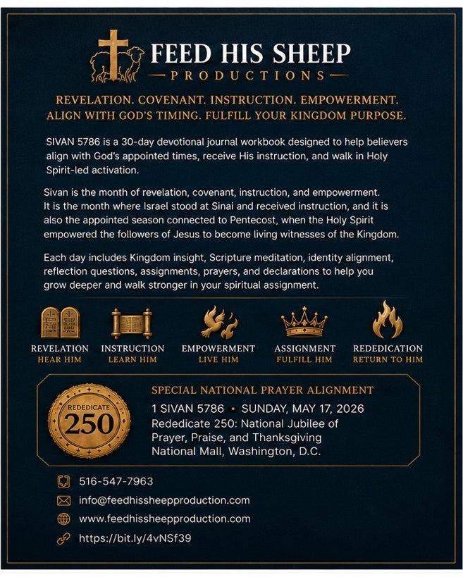SIVAN 5786 Premium Edition: Monthly Devotional + Hebrew-Year Bible Journey.